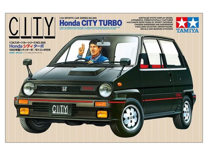 Hovedbilde Tamiya 1:24 - Honda City Turbo (24369)