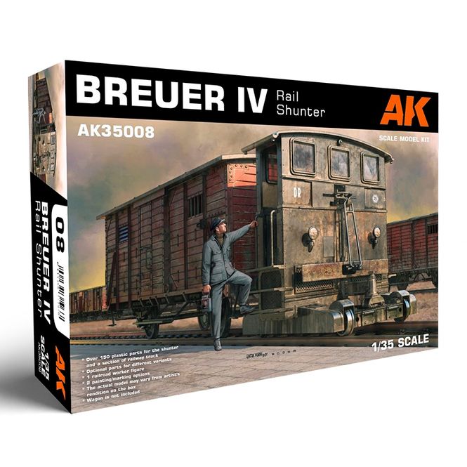 Hovedbilde AK-Interactive 1:35 - Breuer IV Rail Shunter ...