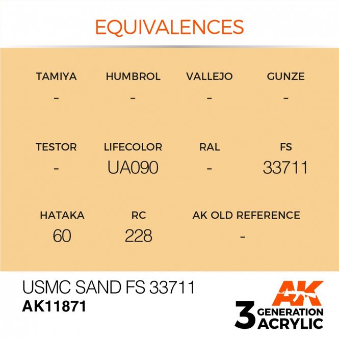 Hovedbilde USMC Sand FS 33711