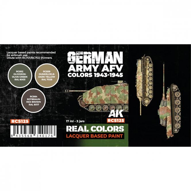 Hovedbilde AK-Interactive RCS125 German Army AFV Colors ...