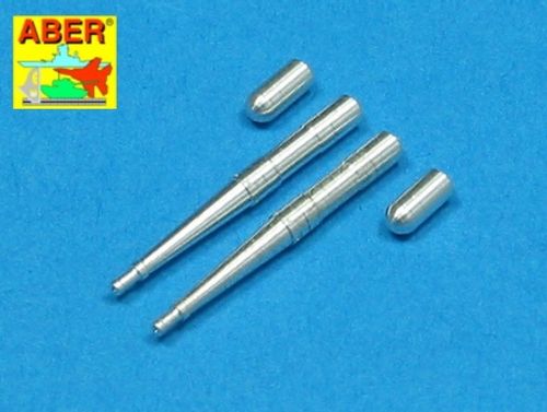 2 barrels for Hispano 20mm for Spitfire - Aber Models