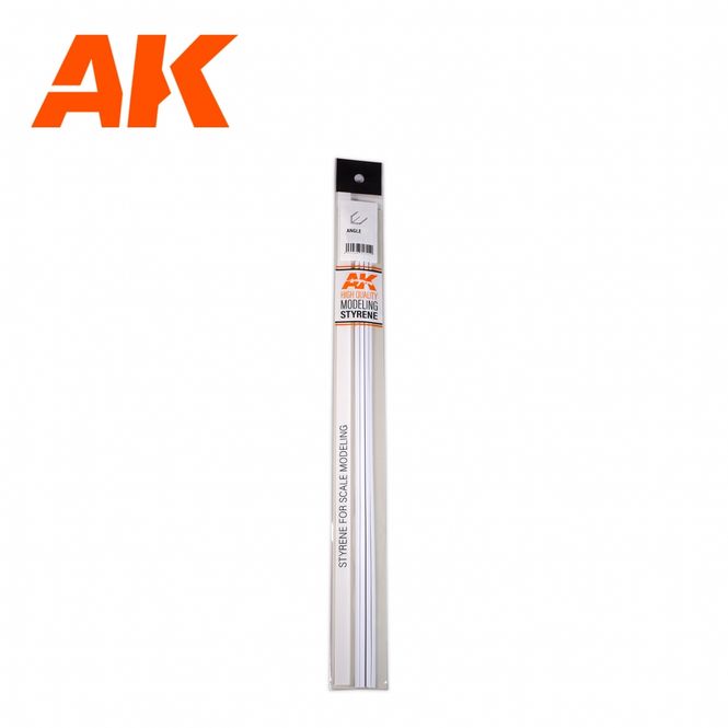 Main Image Angle 3.5 x 3.5 x 350mm - STYRENE STRIP