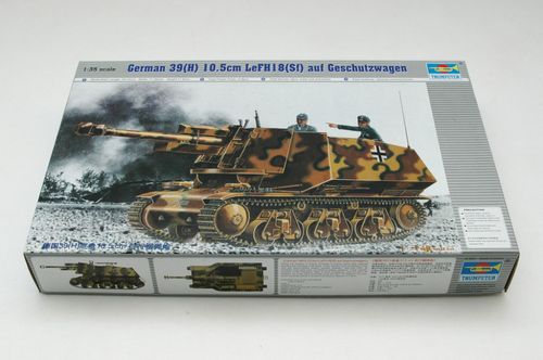 Trumpeter 1:35 - German 39(H) 10.5cm LeFH18(Sf) auf Geschutzwagen 00353 
