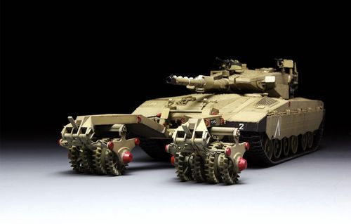 Meng Model 1:35 - Merkava MK.3 BAZ w/Nochri Dalet Mine Roller System (TS-005)