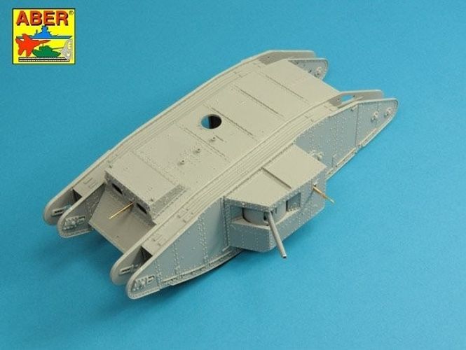 Hovedbilde Barrels for British WWI Tank Mk.I Male - 6 pdr.  ...