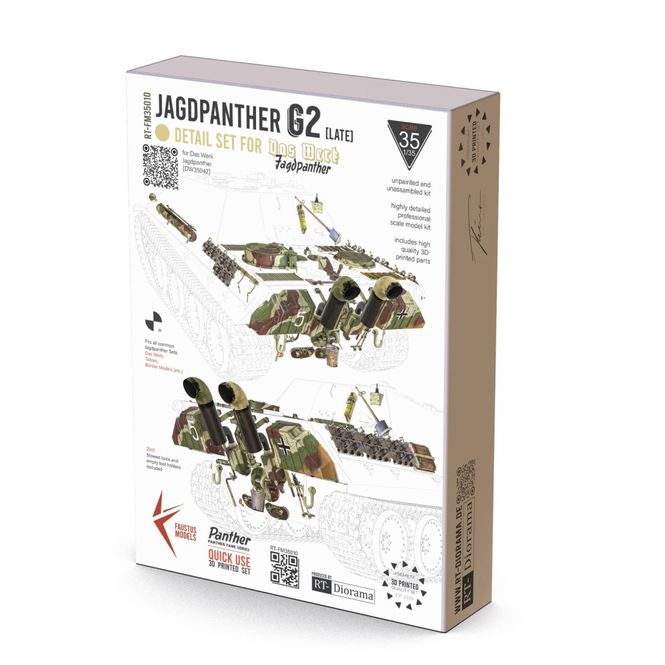 Main Image Faustus Models 1:35 - FM35010 Jagdpanther G2 ...