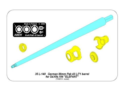 88 mm Barrel for Elefant