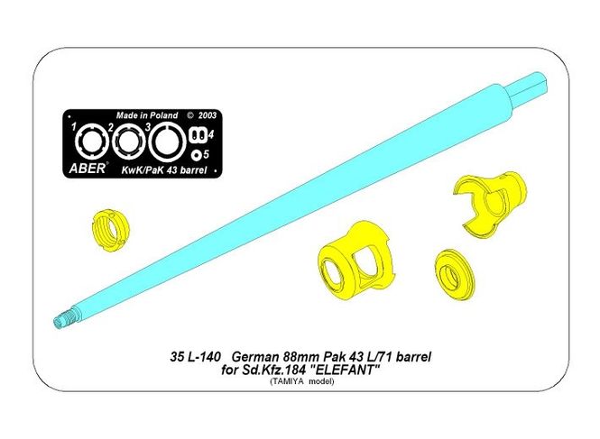 Hovedbilde 88 mm Barrel for Elefant