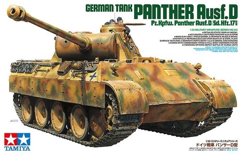 Tamiya 1:35 - 35345 Pz.Kpfw. Panther Ausf. D (Sd.Kfz. 171)