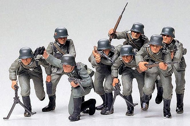 Hovedbilde Tamiya 1:35 - 35030 German Assault Troops ...