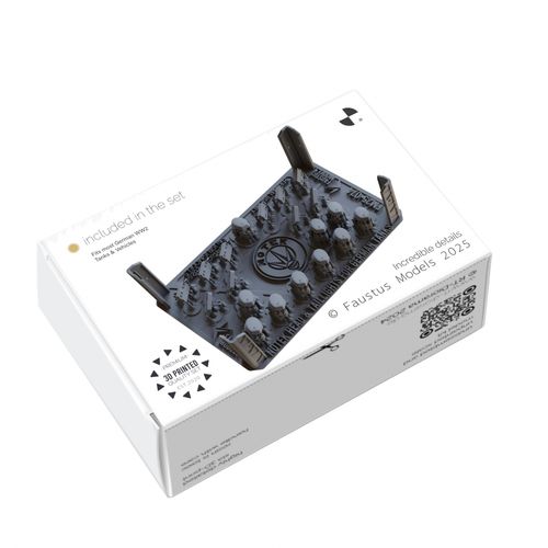 Faustus Models 1:35 - FM35049 Notek Head & Taillights for German Tanks WW2