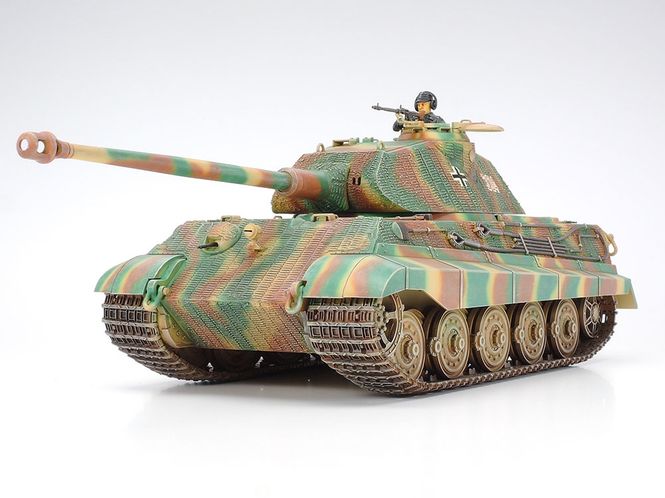 Main Image Tamiya 1:35 - German King Tiger Porsche Turret ...