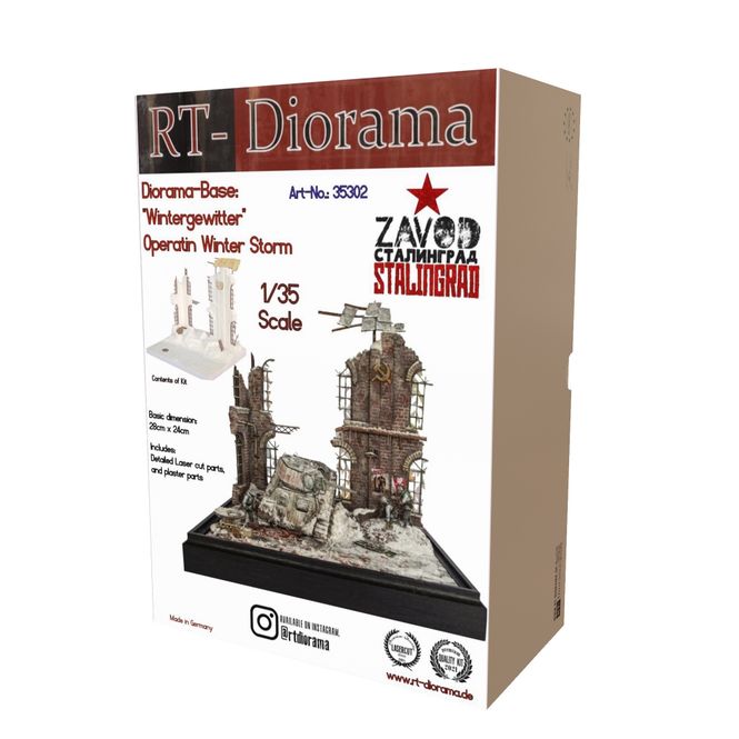 Hovedbilde RT-Diorama 35302 Wintergewitter [Diorama Base] ...