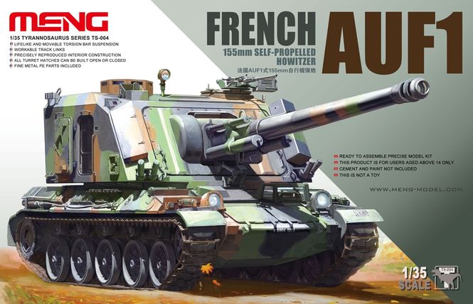 Hovedbilde Meng Model 1:35 - French AUF1 155mm ...