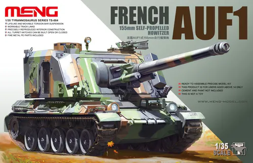 Meng Model 1:35 - French AUF1 155mm Self-propelled Howitzer (TS-004)