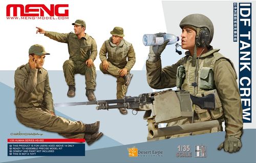 Meng Model 1:35 - IDF Tank Crew (HS-002)