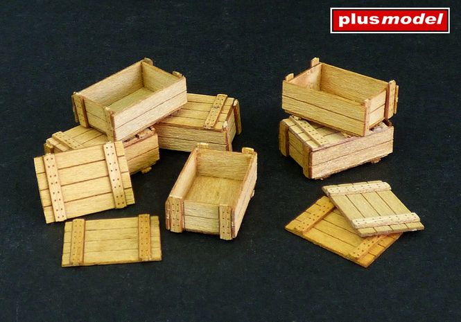 Hovedbilde Plus Model 1:35 - Wooden boxes I 260 