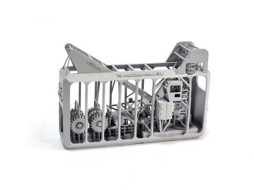 HS Models 1:350 - US Navy Flight Deck Crash Crane A/S32A-36