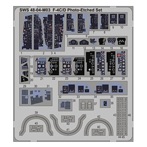SWS48-06-M01 F-4C/D Photo-Etched Set