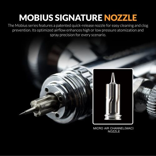 Gaahleri Premium Series GHPM-Mobius TG 0.5mm airbrush