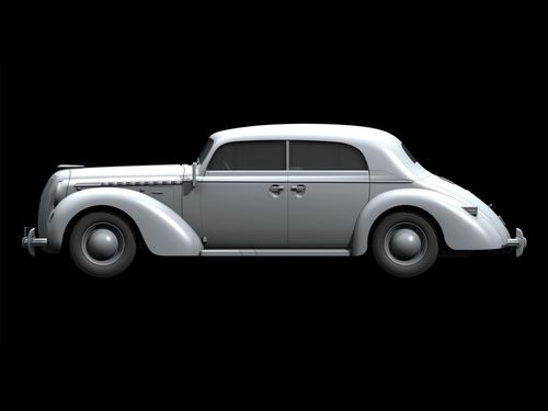 ICM 1:24 - Admiral Saloon (WWII German Passenger Car) (24023)