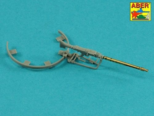 Set of 2 barrels for German tank machine gun MG 34 with Panzermantel