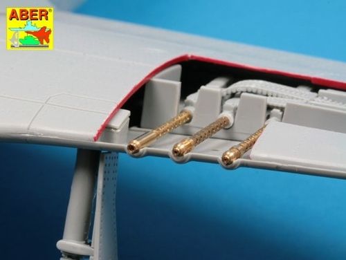6 barrels for P-51 Mustang - Aber Models