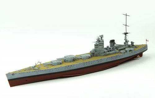 Meng Model 1:700 - Royal Navy Battleship H.M.S. Rodney (PS-001)