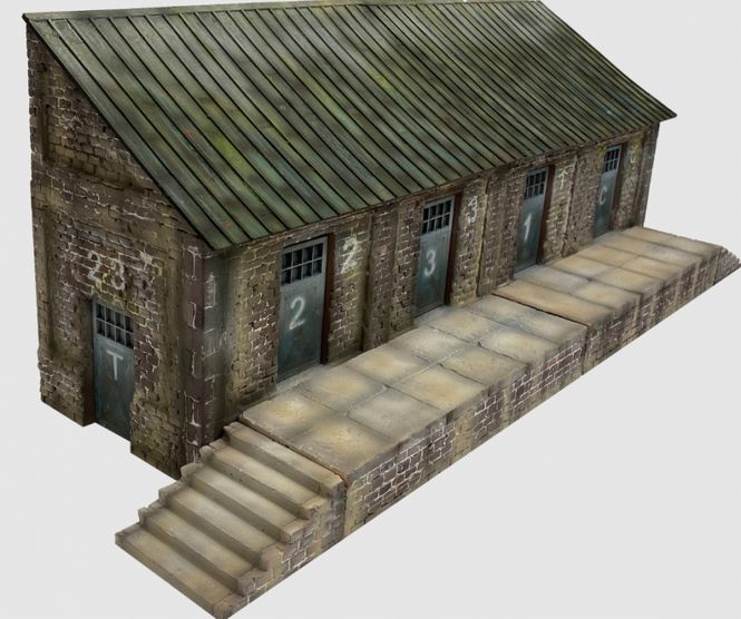 Main Image RT-Diorama 35023 Railroad Warehouse (Modular ...