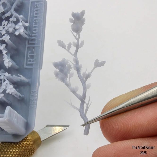 Hovedbilde RT-Diorama 1:35 - 35473 Oak Tree Branches (Camo ...