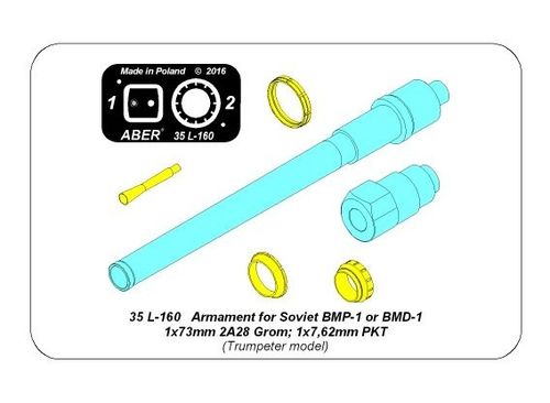Armament for Soviet BMP-1 or BMD-1