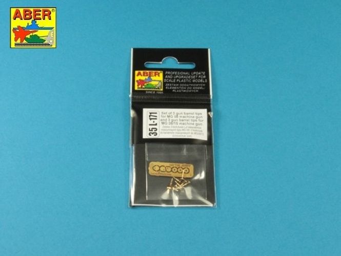 Hovedbilde Set of gun barrel tips for MG 08 x3 pcs. And ...