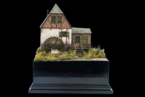 RT-Diorama 35024 Diorama Base: Watermill (1:35)