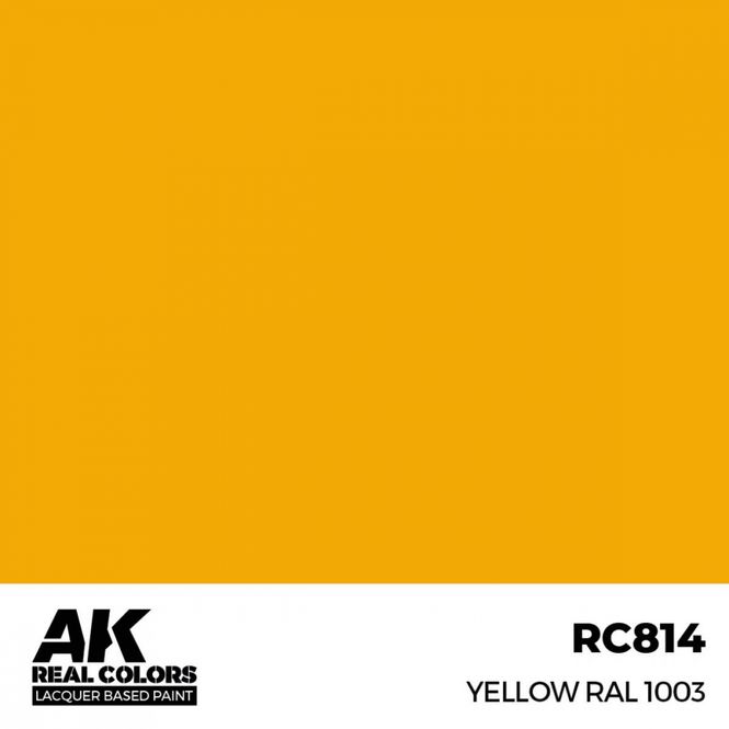Hovedbilde RC814 Yellow RAL 1003
