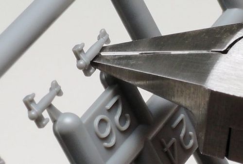 Tamiya 74123 Sharp Pointed Side Cutter for Plastic