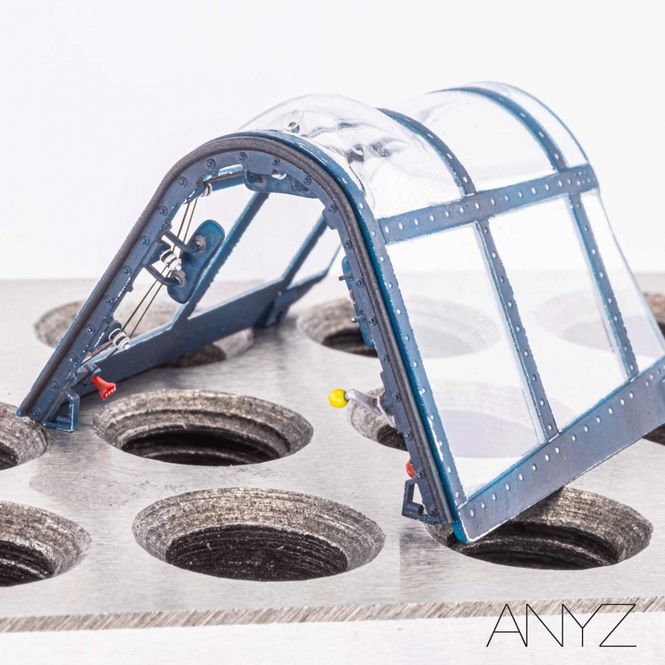 Hovedbilde ANYZ Canopy frame for TAMIYA 1:32 F4U-1 Corsair ...