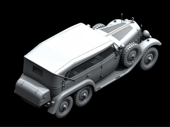 Hovedbilde ICM 1:24 - Typ G4 Soft Top (24012)