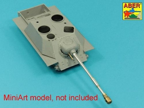 Armament for Soviet SU-122-54: 1x122 mm D-49 gun barrel, 1x14,5 mm KPVT