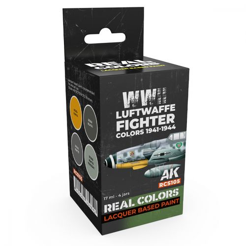 AK-Interactive RCS105 Luftwaffe Fighter Colors 1941-1944 Set