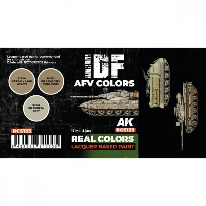 Hovedbilde AK-Interactive RCS133 IDF AFV Colors Set