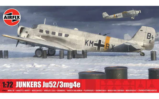 Hovedbilde Airfix 1:72 - Junkers Ju-52/3mg4e 08022