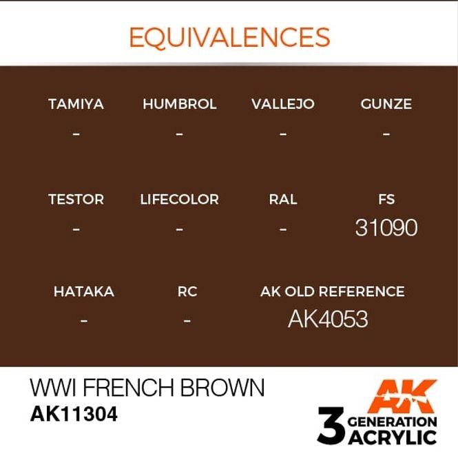 Hovedbilde WWI French Brown