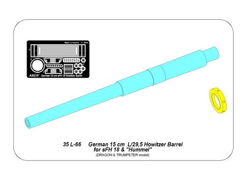 Germ.15 cm L/29,5 Howitzer Barrel for sFH 18 & Hummel