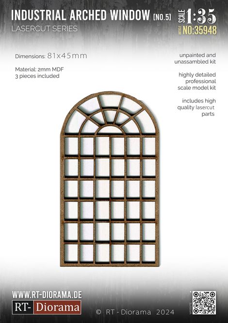 Hovedbilde RT-Diorama 1:35 - 35948 Lasercut Industrial ...