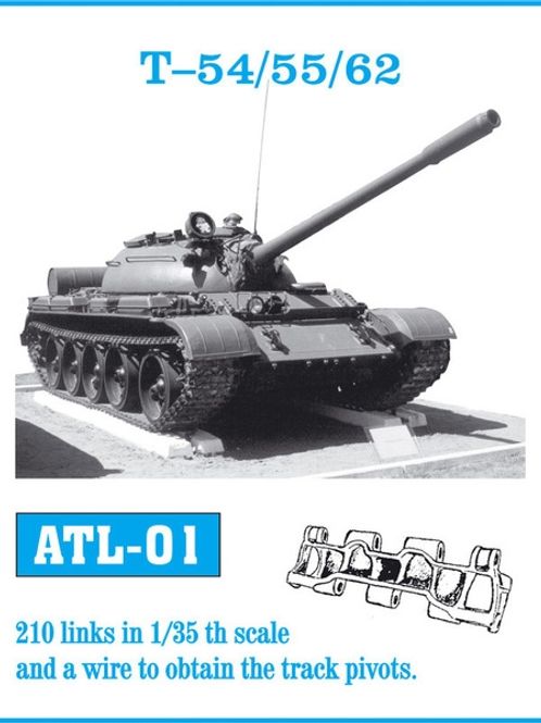 Hovedbilde FriulModel 1:35 - ATL-01 T-54/55/62