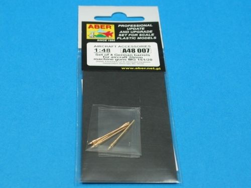 4 barrels for MG 151/20 - Aber Models