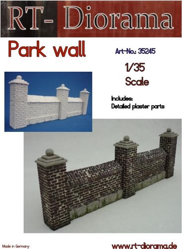 RT-Diorama 35245 Park Wall (1:35)