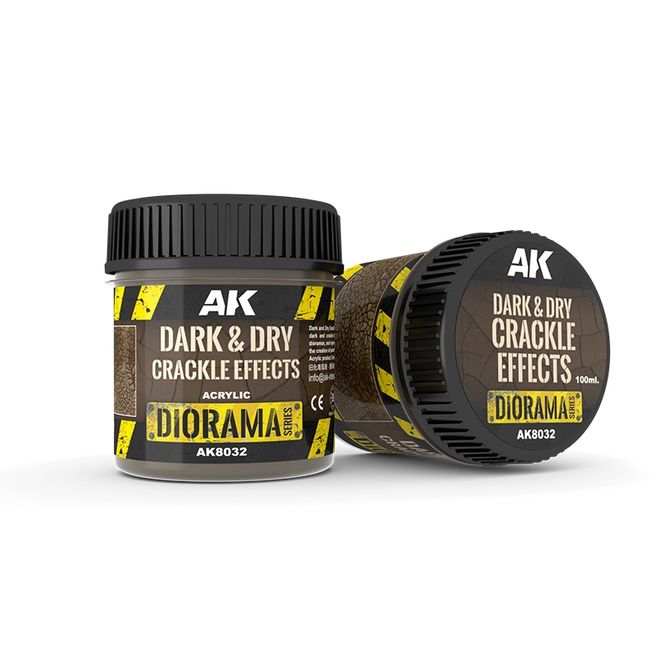 Hovedbilde AK-Interactive Dark & Dry Crackle Effects 100ml ...