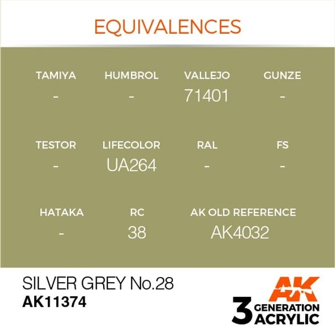 Hovedbilde Silver Grey No.28