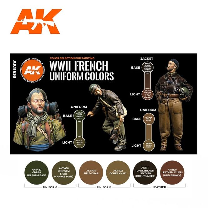 Hovedbilde AK-Interactive AK 11633 WWII FRENCH UNIFORM ...